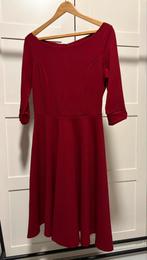 Top Vintage jurk merk Vintage Chic wijnrood, Gedragen, Ophalen, Maat 38/40 (M), Rood