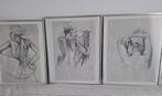 3 schilderijen  ( Francien van Hove ), Antiek en Kunst, Ophalen