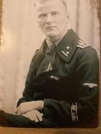 Duitse tanksoldaat wandbordje 20x30 cm WO2, Verzamelen, Ophalen of Verzenden, Landmacht, Duitsland, Foto of Poster