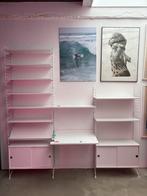 String Wandmeubel - Danish design, Zo goed als nieuw, Met lade(s), 150 tot 200 cm, 25 tot 50 cm