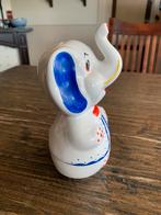 Vintage spaarpot- Olifant, Ophalen of Verzenden, Zo goed als nieuw, Steen, Aardewerk of Keramiek, Dier