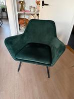 Housecraft Bon Fauteuil Velvet Groen, Ophalen, 75 tot 100 cm, Zo goed als nieuw, Stof