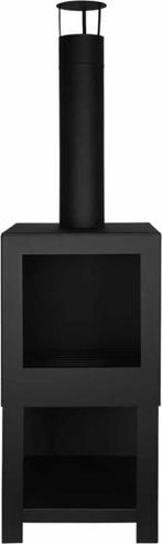 Esschert Design - Buitenkachel met houtopslag zwart - Vuurha, Euregioweg 225 , 7532SM Enschede, Nederland Telefoonnummer, Nieuw