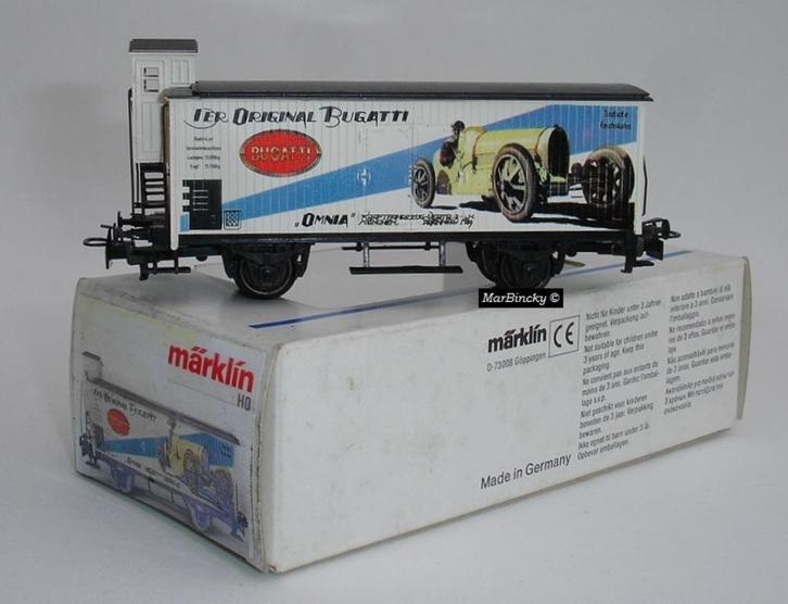 Märklin 4680 Der Original Bugatti Koelwagen + Remmershuis !, Hobby en Vrije tijd, Modeltreinen | H0, Nieuw, Wagon, Wisselstroom