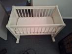 Wiegje met nieuwe matras, Ophalen, 70 tot 85 cm, Zo goed als nieuw, Minder dan 140 cm