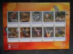 postzegelvel 10 postzegels vogels, Ophalen, Postfris, Dier of Natuur