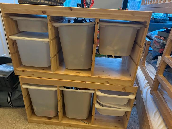 Ikea Trofast Opbergcombinatie met Bakken, Huis en Inrichting, Kasten | Overige, Zo goed als nieuw, Ophalen