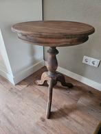 Super leuk landelijke wijntafel, Ophalen, Minder dan 55 cm, Rond, Zo goed als nieuw