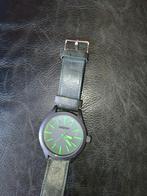 Oozo heren horloge ( unisex), Overige merken, Leer, Staal, Ophalen of Verzenden