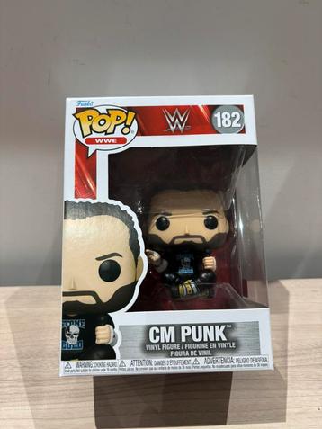 CM Punk #182 Funko Pop! WWE - sitting beschikbaar voor biedingen