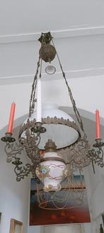 Antiek kaarsen hanglamp  en meer Lampen, Antiek en Kunst, Antiek | Lampen, Ophalen of Verzenden