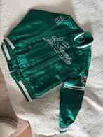Groen glimmend baseball jasje, Ophalen of Verzenden, Zo goed als nieuw, Maat 36 (S), Groen