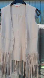 Mooi suede hesje .zgan maat S, Kleding | Dames, Bodywarmers, Ophalen of Verzenden, Zo goed als nieuw, Maat 38/40 (M)