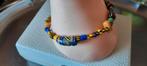 Antieke  armband  met Krobo handelskralen, Ghana Afrika., Sieraden, Tassen en Uiterlijk, Antieke sieraden, Ophalen of Verzenden