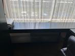 Zwarte Bureau / Side Table - 2.44m Lang, Ophalen, Gebruikt, Bureau
