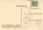Briefkaart IJlst ,C & A Nauta- Oliën, Vernissen en Teer-1931, Verzamelen, Gelopen, Friesland, 1920 tot 1940, Verzenden