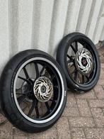 Derbi gpr velgen set 17 inch met Dunlop circuit slicks, Ophalen of Verzenden, Overige typen