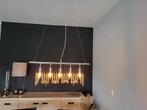 Zilver chroom chromen hanglamp eettafellamp plafondlamp kris, Huis en Inrichting, Haarden, Ophalen of Verzenden, Zo goed als nieuw