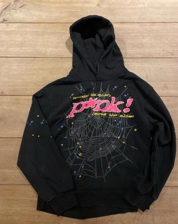 Sp5der P*nk Hoodie  beschikbaar voor biedingen