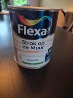 Flexa strak op de Muur 1 liter mat kleur Cool Breeze, Blauw, Nieuw, Ophalen of Verzenden, Verf