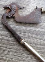 Omstreeks 1900 Betelnoten Tang Notenkraker Noot Noten Mes, Antiek en Kunst, Ophalen of Verzenden
