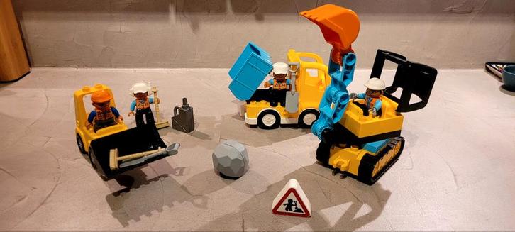 LEGO Duplo Werkmannenset Compleet, Kinderen en Baby's, Speelgoed | Duplo en Lego, Gebruikt, Duplo, Complete set, Ophalen of Verzenden
