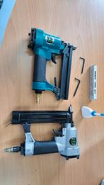 2 lucht niet en spijker machines, Doe-het-zelf en Verbouw, 100 liter of meer, Ophalen of Verzenden, Minder dan 200 liter/min