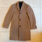 Lange Jas in Camel van Wol - Maat XS, Kleding | Heren, Verzenden, Zo goed als nieuw, Maat 46 (S) of kleiner, Beige