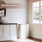 Wasmand 3 Vakken 140L met Deksel-573775cm Beige, Huis en Inrichting, Badkamer | Badtextiel en Accessoires, Ophalen, Nieuw, Beige