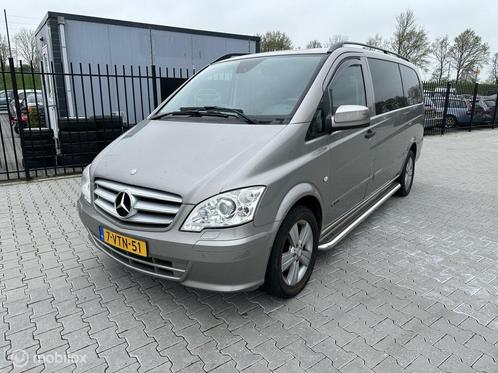 Mercedes Vito Bestel 122 CDI 320 Lang DC Luxe V6 AUTOMAAT, Auto's, Bestelauto's, Bedrijf, Te koop, ABS, Airconditioning, Alarm