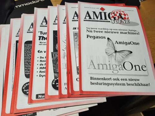 AMIGA Scene, 23 stuks  - zeer nette staat-, Boeken, Tijdschriften en Kranten, Zo goed als nieuw, Overige typen, Ophalen of Verzenden