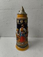 Original King 300 Bierpul met tinnen deksel, Antiek en Kunst, Ophalen of Verzenden