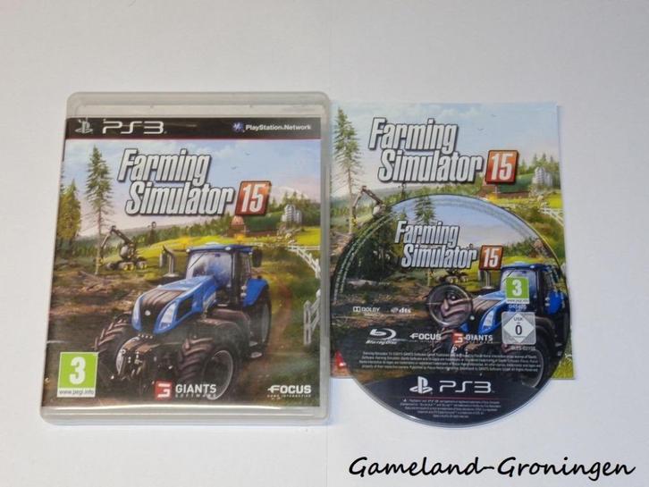 Farming Simulator 15 (PS3) Compleet, Spelcomputers en Games, Games | Sony PlayStation 3, Gebruikt, 1 speler, Vanaf 3 jaar, Ophalen of Verzenden