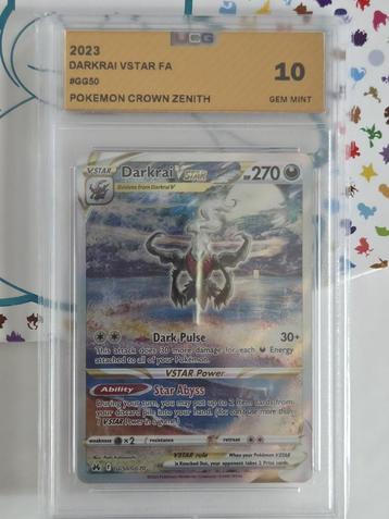 Darkrai VSTAR CRZ GG50 - Graded UCG 10 beschikbaar voor biedingen