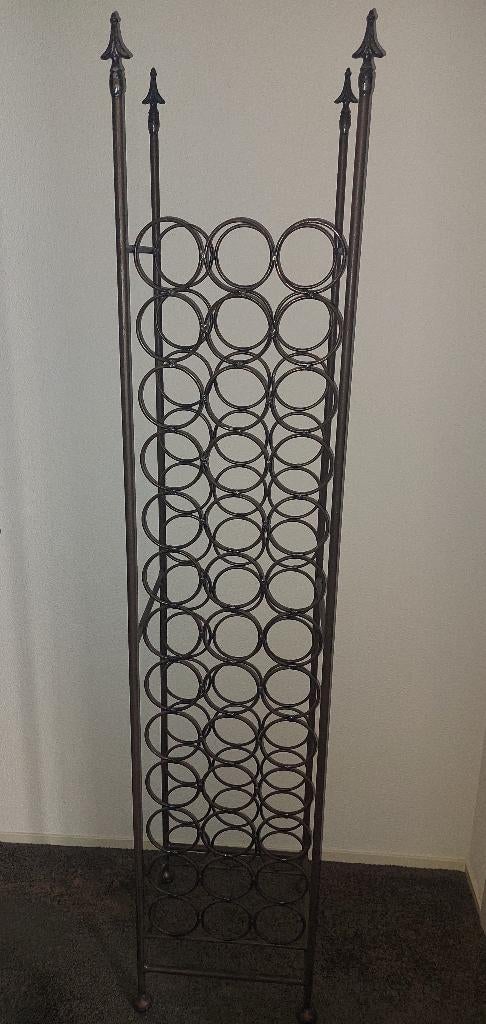 Wijnrek voor 39 flessen, Ophalen, Gebruikt, 25 flessen of meer, Metaal