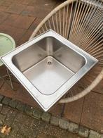 Rvs spoelbak bar biertap tap mancave glazenspoelbak, Witgoed en Apparatuur, Thuistaps, Almiverhuur@live.nl, Zo goed als nieuw