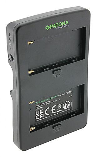 Premium V-Mount Adapter 2x Sony NP-F batteries to connector, Audio, Tv en Foto, Fotografie | Accu's en Batterijen, Nieuw, Verzenden