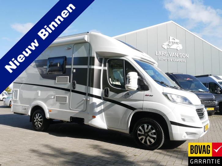 Sunlight T58 Compacte 6 Meter Half Integraal, Fransbed, Fiat, Caravans en Kamperen, Campers, Bedrijf, tot en met 2, Half-integraal