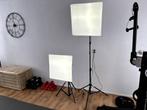 Falcon Eyes studiolampen (2 stuks), Audio, Tv en Foto, Fotografie | Fotostudio en Toebehoren, Lamp of Flitsset, Ophalen of Verzenden