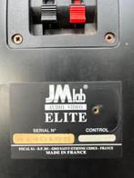 2x JM Lab compacte speakers, Gebruikt, 60 tot 120 watt, Front, Rear of Stereo speakers, Ophalen