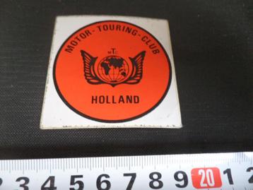sticker embleem motor touring club holland MTC beschikbaar voor biedingen