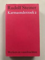 Rudolf Steiner: Karmaonderzoek 2, Ophalen of Verzenden, Zo goed als nieuw, Algemeen