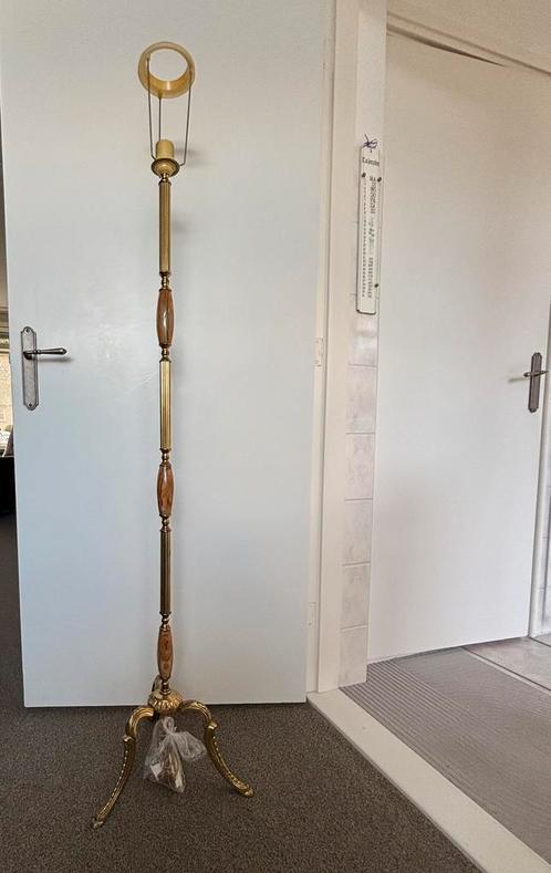 Antieke staande vloerlamp Louis XV - stijl jaren ‘60, Huis en Inrichting, Lampen | Vloerlampen, Gebruikt, 150 tot 200 cm, Overige materialen