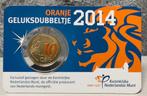 Geluksdubbeltje 2014 coincard, Ophalen of Verzenden