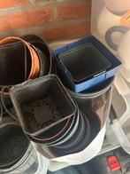 GRATIS tas met diverse kweek potjes / plastic potten, Ophalen, Gebruikt, Kweekbak