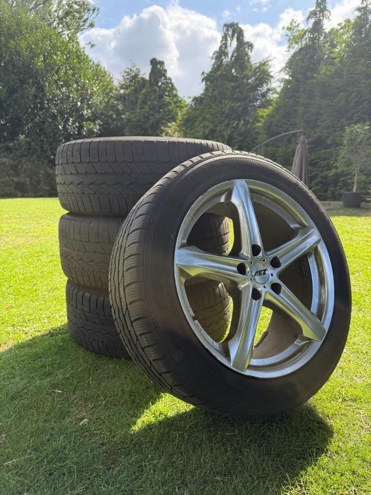 Audi Q7 winterbanden met AEZ 20 inch velgen – General Snow, Auto-onderdelen, Banden en Velgen, Banden en Velgen, Winterbanden