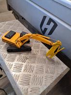 Jcb js330l met verachterd knipschaar, Hobby en Vrije tijd, Modelauto's | 1:50, Ophalen, Gebruikt, Hijskraan, Tractor of Landbouw