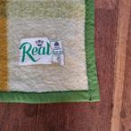Vintage Real wollen deken, Gebruikt, Ophalen of Verzenden, Deken, 100 cm of meer