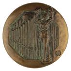 PENNING 1984 Theo van de Vathorst : Speelklok tot Pierement, Verzenden, Brons, Nederland