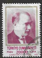 Turkije 1993 - Yvert 2749 - Beeltenis van Ataturk (ST), Postzegels en Munten, Ophalen, Overige landen, Gestempeld